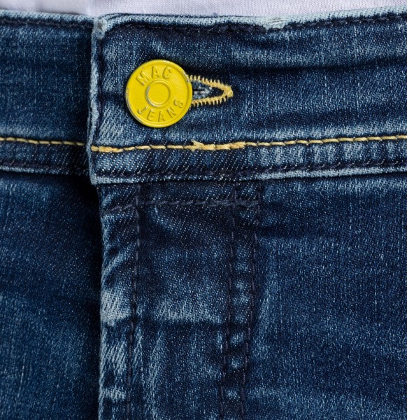 MACFLEXX- moderne, schmale Herren Jeans, super elastisch mit bequemer Leibhoehe