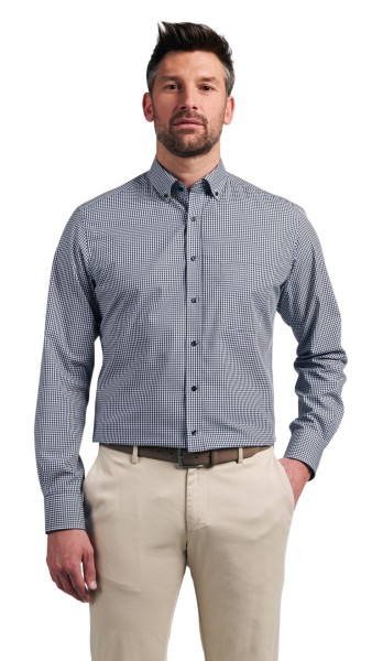 ETERNA LANGARM HEMD MODERN FIT POPELINE