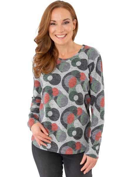 Estefania for woman, Pullover mit Kreisen