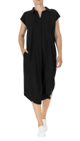 St.Ann by Stehmann, Kleid Dakota – Midi-Kleid im Relaxed Fit mit elegantem Kragen