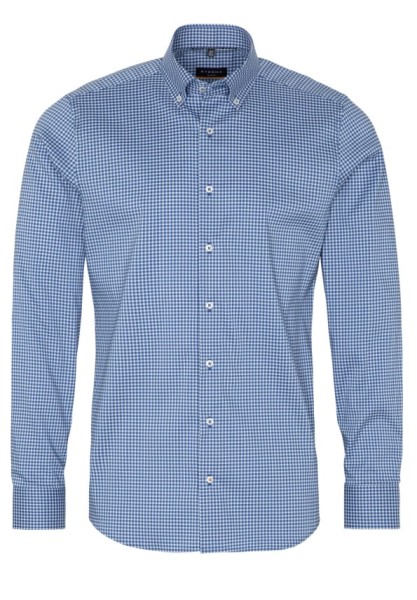 ETERNA, kariertes PERFORMANCE SHIRT - Modern fit