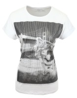 Estefania for woman,Shirt mit angesagtem Rasterprint,143-1221 S