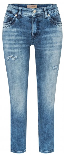 MAC Jeans Mel Femininer Fit mit hoher Leibhöhe, schmaler Taille und schmalem Beinverlauf