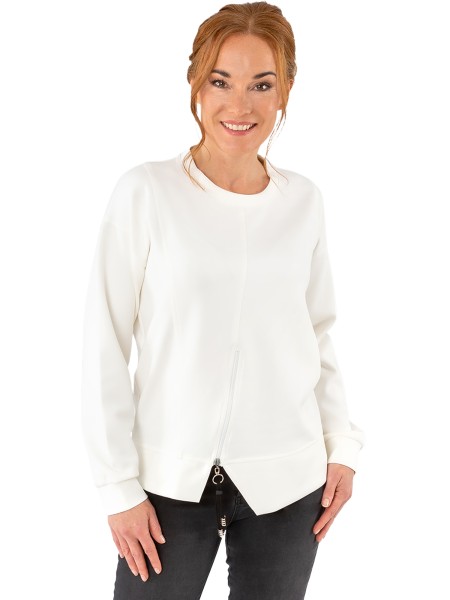 Estefania for woman, Pullover Rundhals mit Zip
