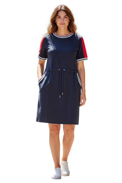 Estefania for Woman, sportlich-elegantes Kleid mit verstellbarer Taille