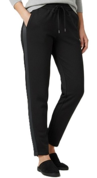 Estefania for woman, Joggpant mit Lederimitat Galonstreifen