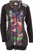 Estefania for woman,Tunika Langarm mit Balloneffekt im Materialmix original / S