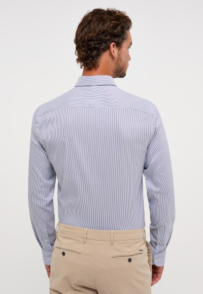 ETERNA, gestreiftes PERFORMANCE SHIRT - Modern-Fit
