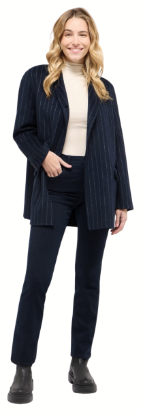 Leni, Slim Fit Jeans mit Bootcut Bein in authentischer Waschung
