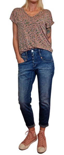 Herrlicher, Shyra Cropped Organic Denim Cashmere Jeans