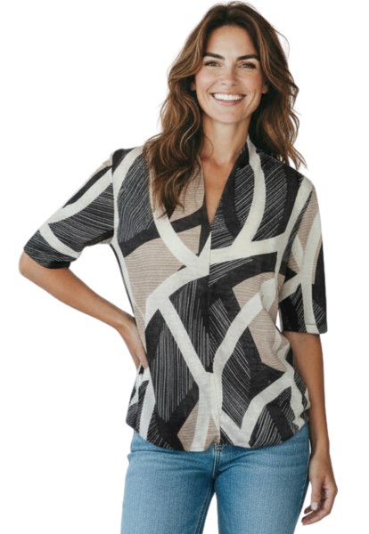 Estefania for women, elegantes leichtes Blusen Shirt