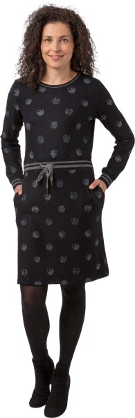 Estefania for woman, sportives Kleid mit Tunnelzug und Rippbündchen