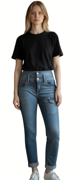 Herrlicher, Dido Destroy Jeans im angesagten Cargo Style