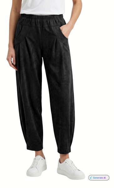 Stehmann, Schlupfhose Rachell2-680 aus veganem Wildleder
