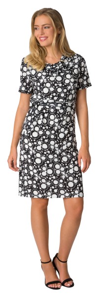 Estefania for woman, elagantes Kleid seitlich zum binden