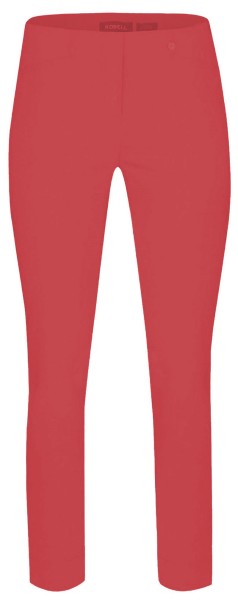 Robell, Rose, schmal geschnittene Hose mit Schlitz hinten am Beinabschluss