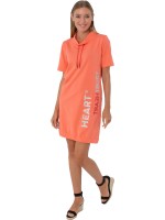 Estefania for woman, Kleid " trust your heart " mit Strassbesatz und Glitzerprint