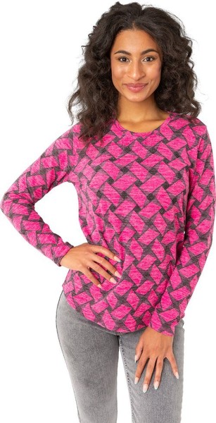 Estefania for woman, Pullover in "Soft Touch" mit abstrakten Muster