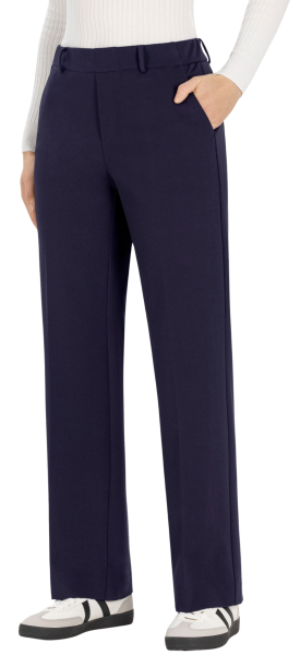 Stehmann, Fenja2-780, modische, lange Schlupf-Jerseyhose mit Schrägtasche