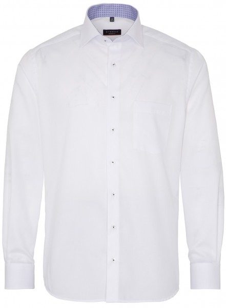 Eterna Langarm Hemd strukturiert mit Tasche, Modern Fit