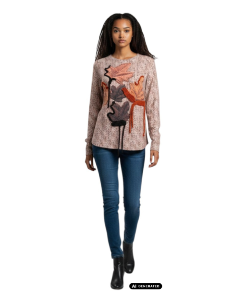 Estefania for woman, Pullover im eleganten Herbstdesign